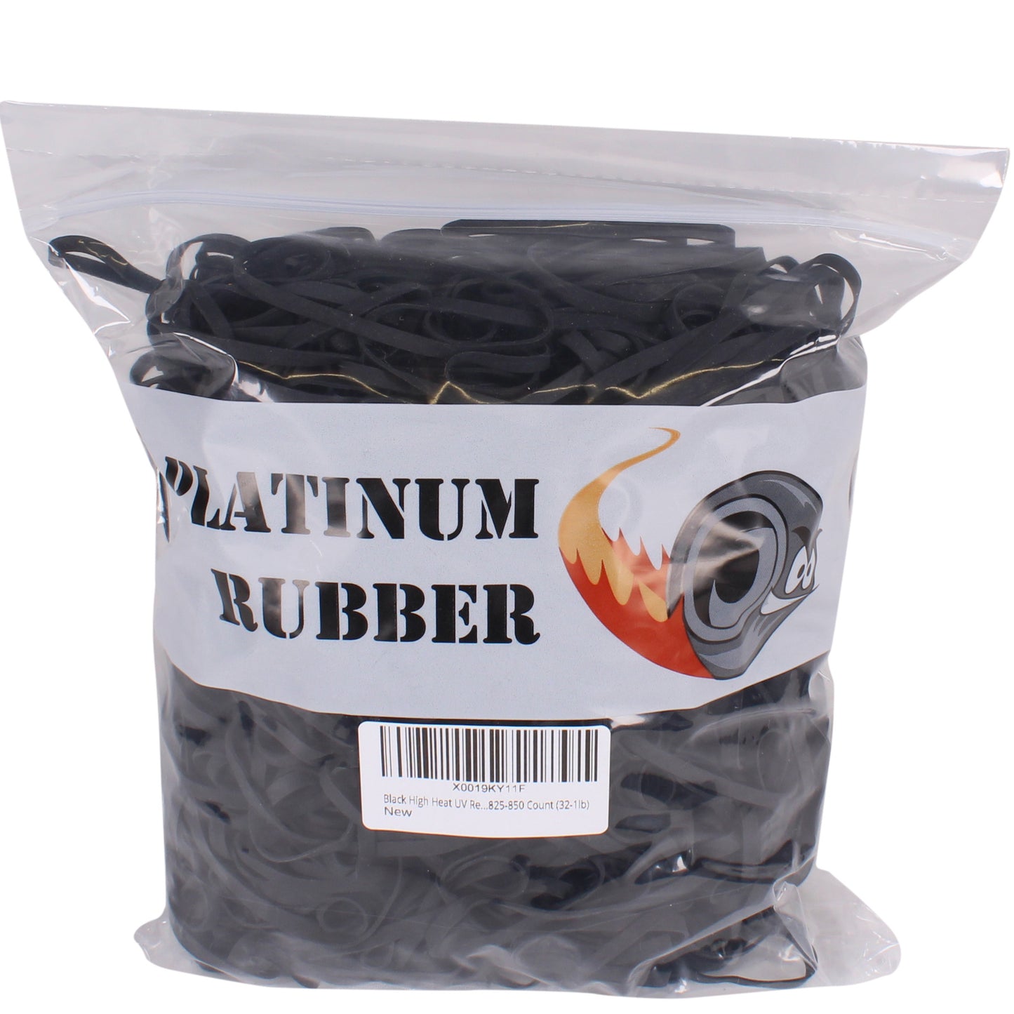 #32 Black Rubber Bands (3" x 1/8")