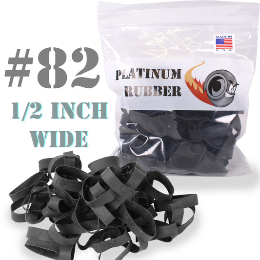 #82 rubber bands in 1/4lb bag