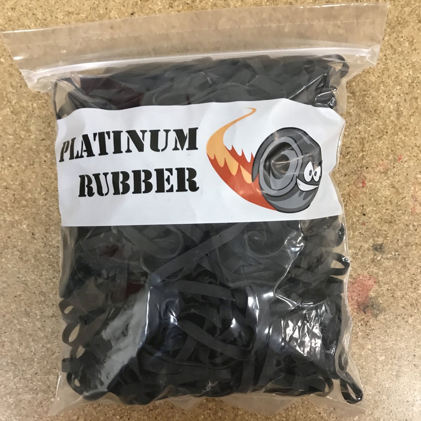 #64 Black Rubber Bands (3.5" x 1/4")
