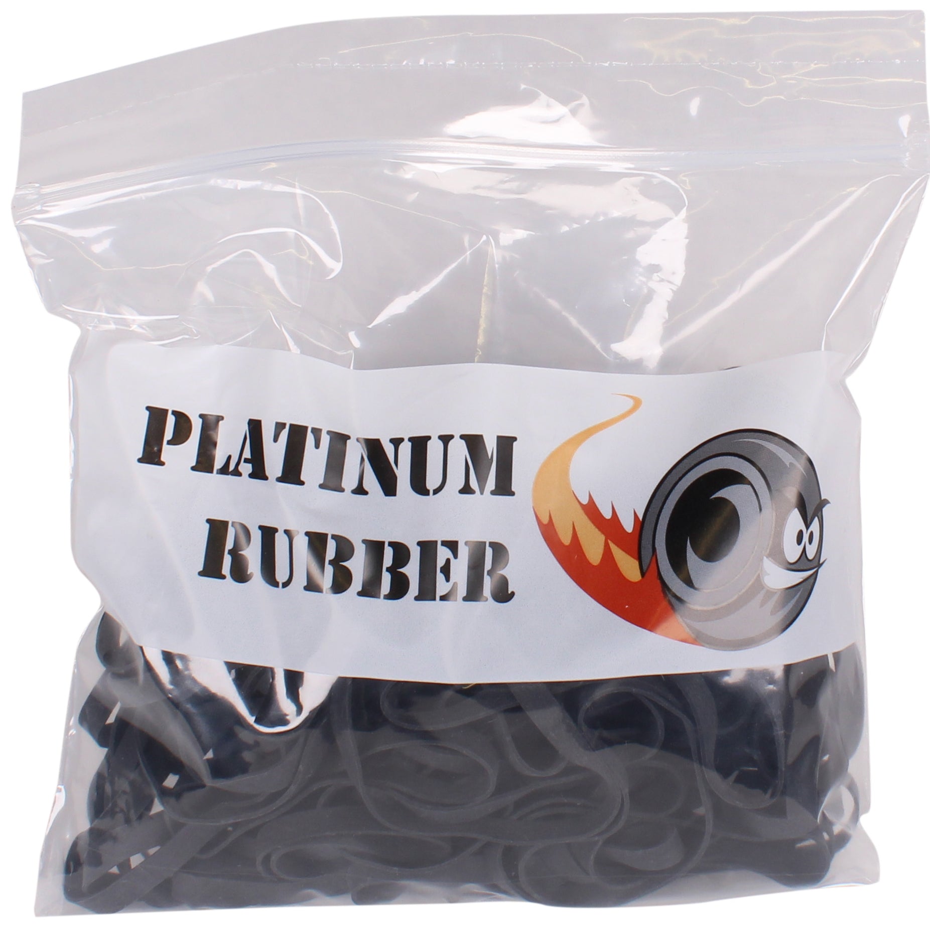 64 Black Rubber Bands (3.5 x 1/4) – Platinum Rubber